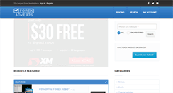 Desktop Screenshot of forexadverts.com